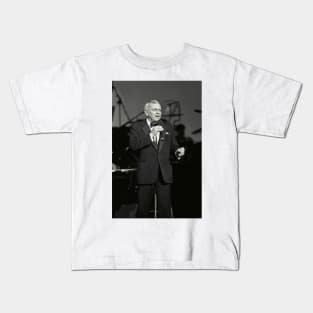 Frank Sinatra BW Photograph Kids T-Shirt